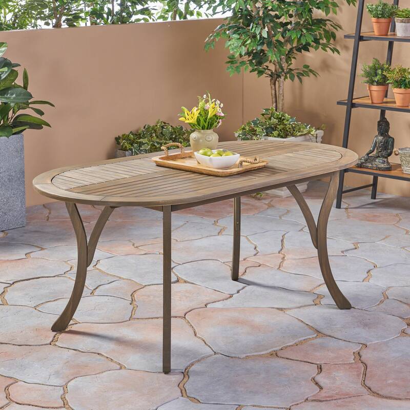 Acacia Wood 70" Dining table