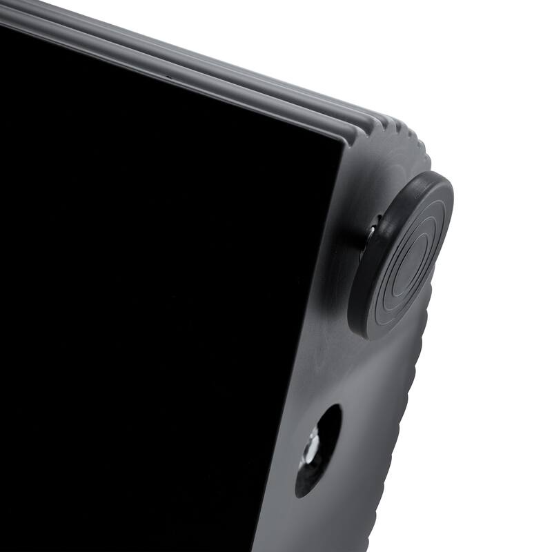 Armless Linen Dining Chairs with Metal Legs, Vintage Table & Chairs Set with Black Dining Table and 8 Side Chairs