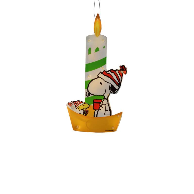 12" Peanuts Window Decor Candlestick