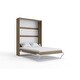 preview thumbnail 13 of 13, INVENTO Vertical Wall Bed with mattress 55.1"x78.7" and 2 storage cabinets
