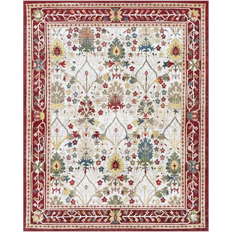 Livabliss Crafty Traditional Area Rug