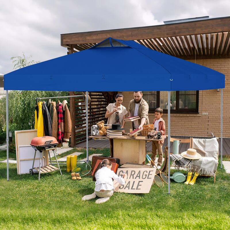 Costway 10 X 10 FT 1-Person Setup Pop up Canopy Tent with 1-Push - See Details