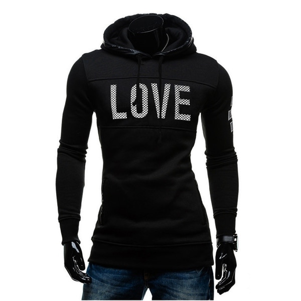 Ciyoon Mens Hoodie Winter Warm Fleece Zipper Sweater Jacket Outwear Coat Tops Blouses