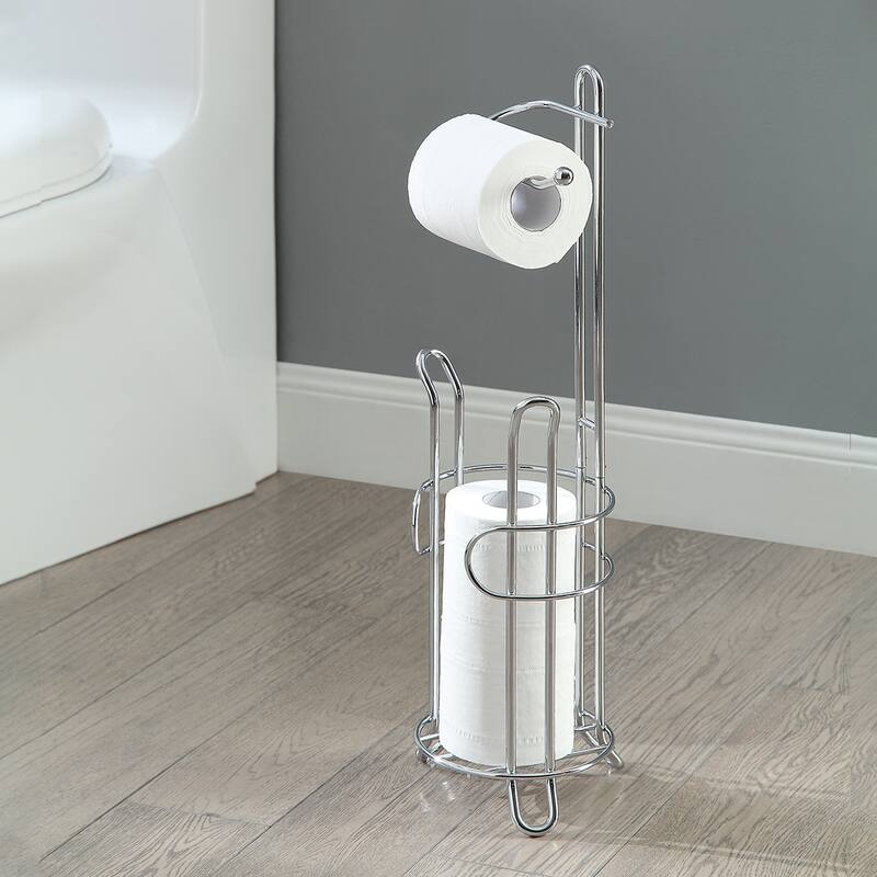 Toilet Paper Holder with Storage