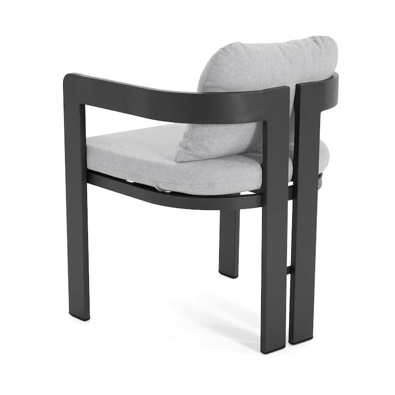 Christopher Knight Home - Pula Outdoor Aluminum Dining Chair(Set of 2)