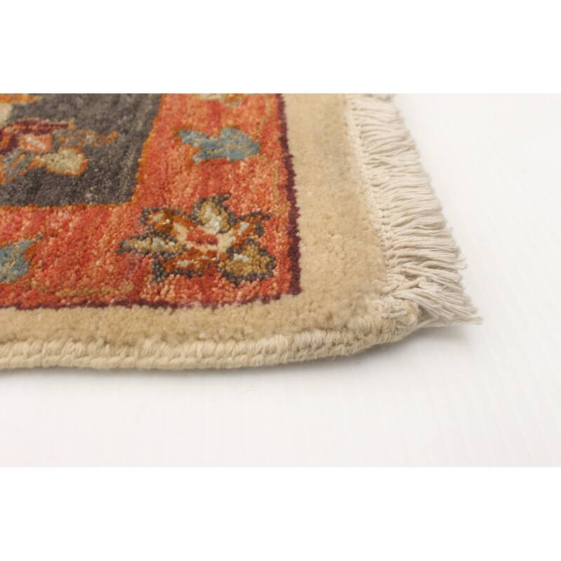 ECARPETGALLERY Hand-knotted Chobi Twisted Cream Wool Rug - 9'1 x 12'2