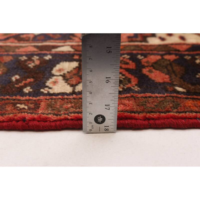 ECARPETGALLERY Hand-knotted Andelz Red Wool Rug - 3'5 x 6'4