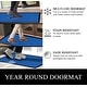 preview thumbnail 57 of 107, A1 Home Collections Polypropylene Rubber Door Mat All Weather Inside Outside Door Mat