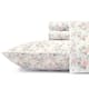 Laura Ashley Cotton Flannel-Soft-Deep Pocket-Sheet & Pillowcase Set - rosalie - Twin