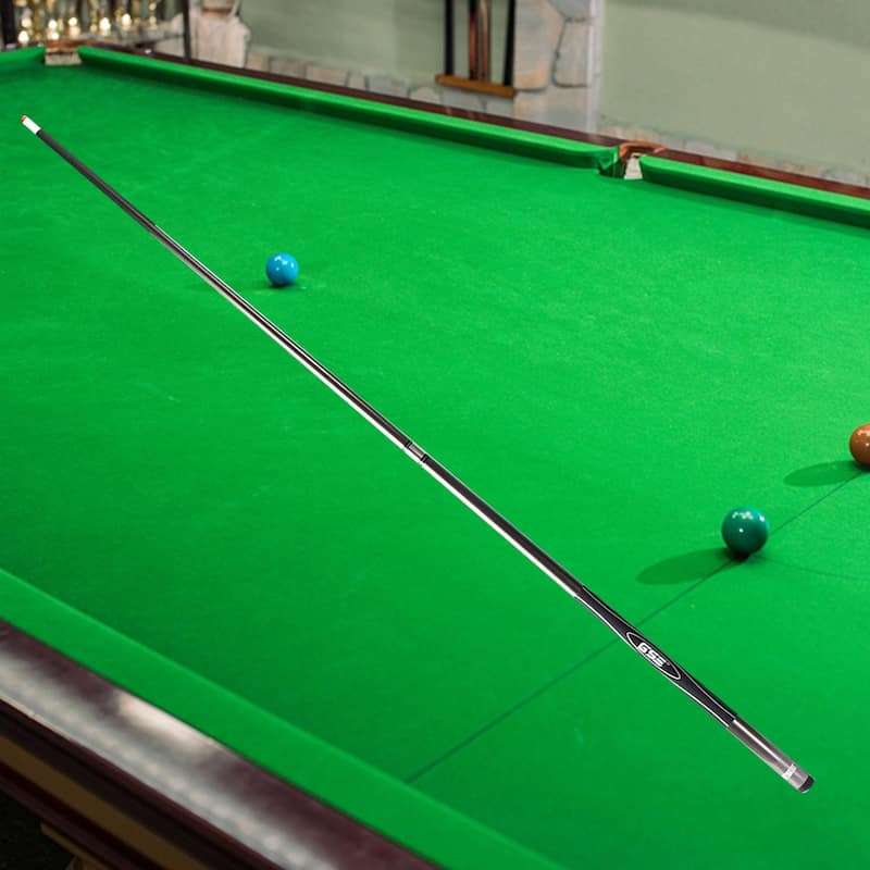GSE™ 58" 2-Piece Fiberglass Graphite Composite Billiard Pool Cue Stick for Men/Women. Great for House or Commercial Use - Grey