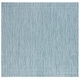 preview thumbnail 27 of 191, SAFAVIEH Courtyard Carolann Indoor/ Outdoor Waterproof Patio Backyard Rug 10' Square - Aqua/Grey