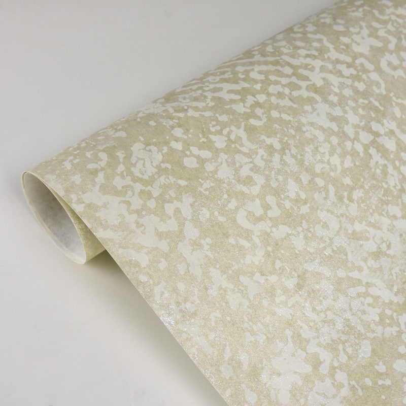 Brewster Everdene Champagne Abstract Texture Wallpaper - 27.5in x 396in x 0.025in