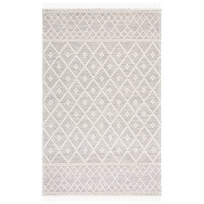 SAFAVIEH Handmade Vermont Gillian Boho Wool Fringe Rug