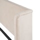 preview thumbnail 8 of 12, Queen Upholstered Platform Bed with Wingback Headboard and Large Storage Drawer