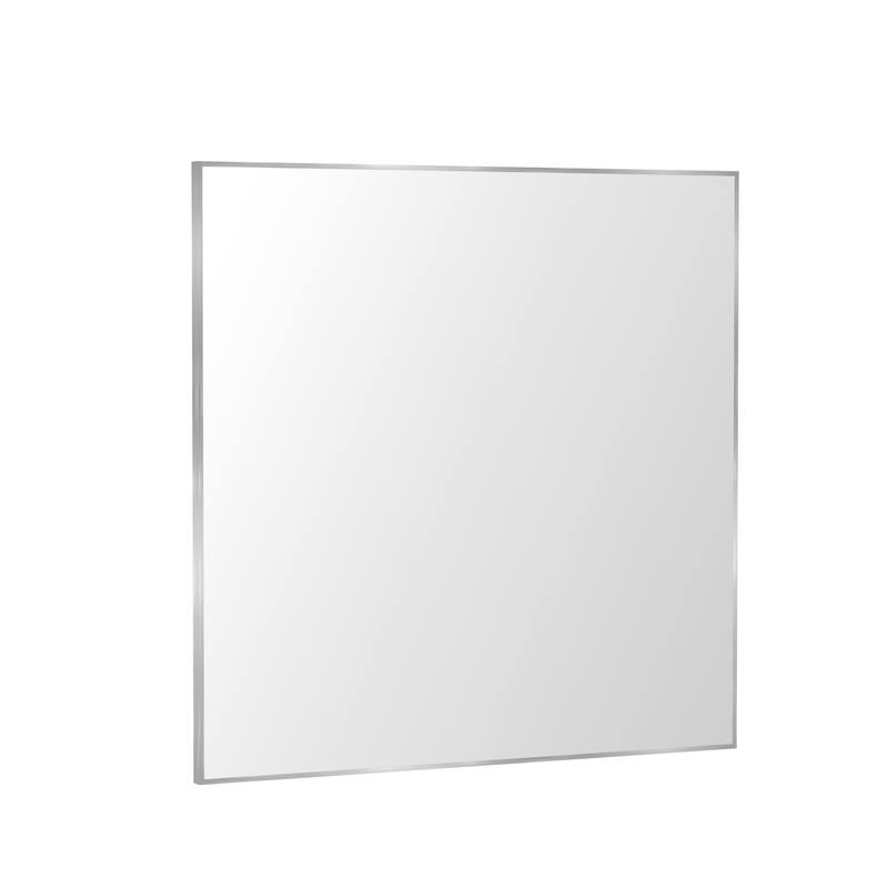 QuivaraView Wall Mounted Aluminum Frame Bathroom Vanity Mirror