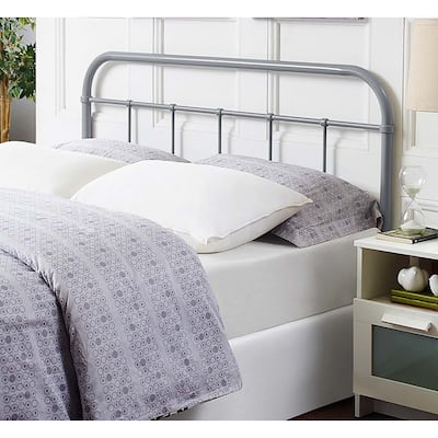 Lomita Classic King Size Grey Metal Headboard