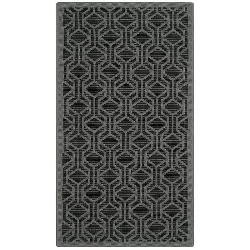 SAFAVIEH Courtyard Jeanine Indoor/ Outdoor Waterproof Patio Backyard Rug