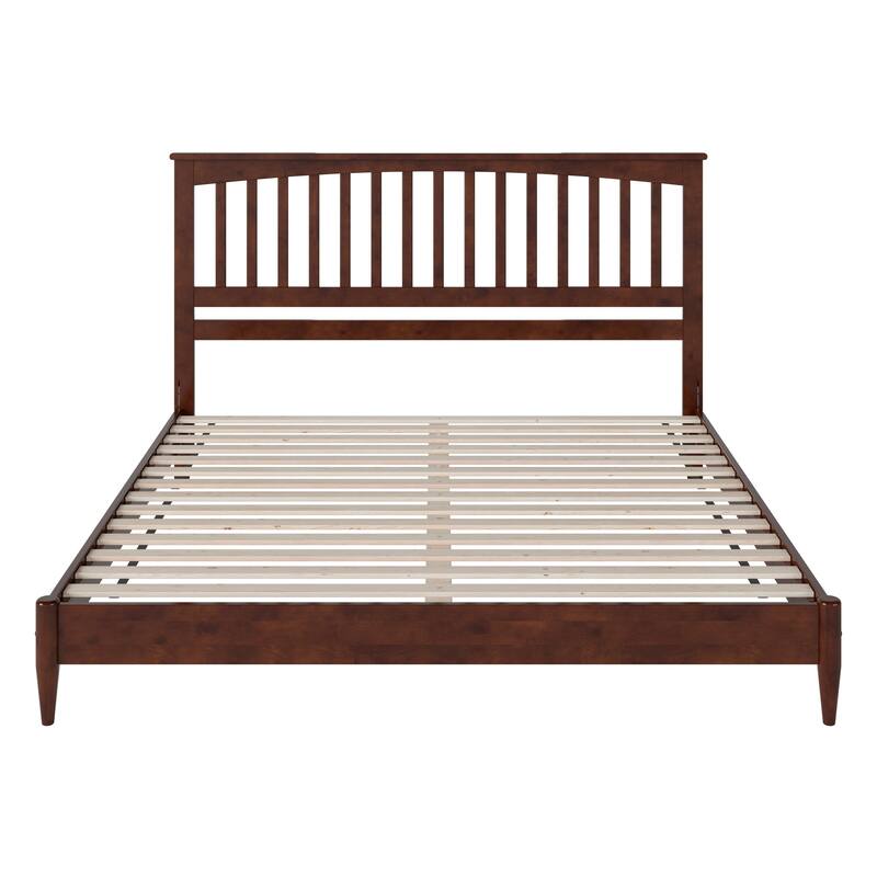 Becket Solid Wood Low Profile Platform Bed