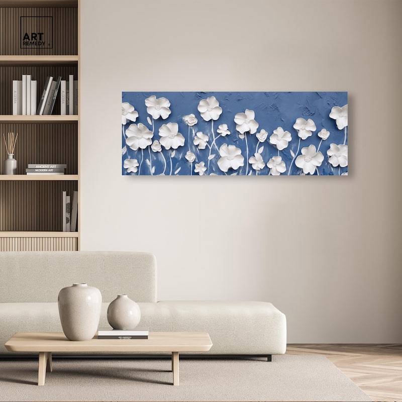 California Field Panoramic Canvas by Art Remedy, Gallery Wrapped