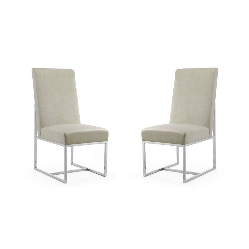 Element Blue Velvet Dining Armchair (Set of 2)