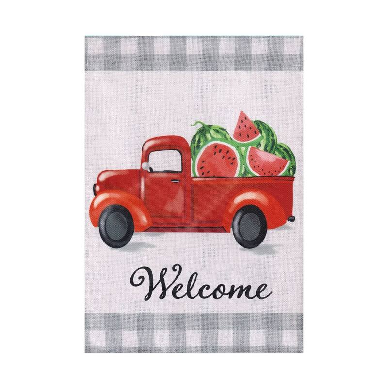 (Meadow Creek)Watermelon Truch, House Burlap