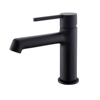 Modern Black Single-handle Bathroom Basin Faucet