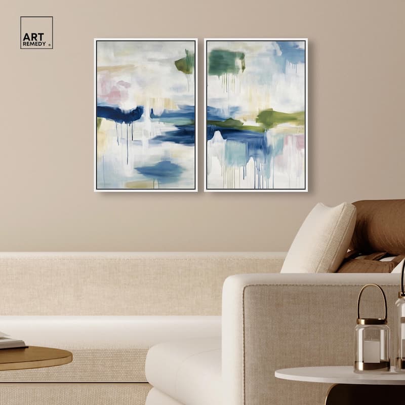 Kairos I Canvas Set of 2 by Art Remedy