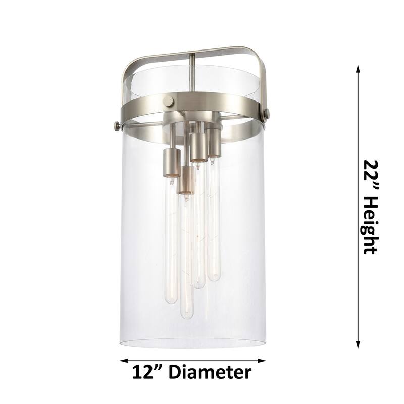 Innovations Lighting 413-4SL-26-13 Pilaster Pendant Pilaster 4 Light