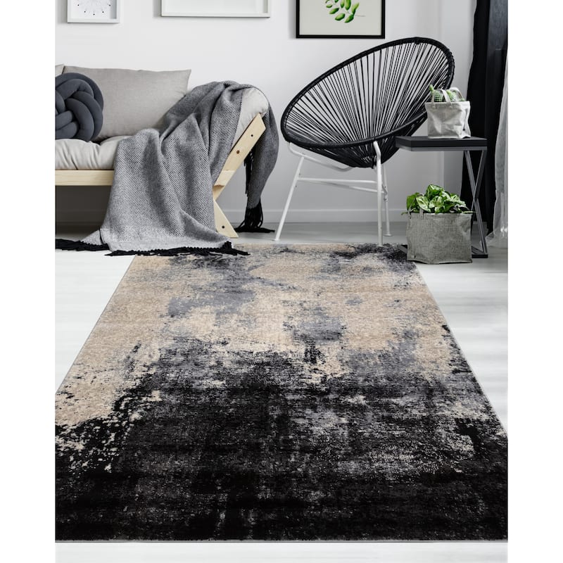 Noori Rug Lagoon Alice Distressed Abstract Modern Area Rug