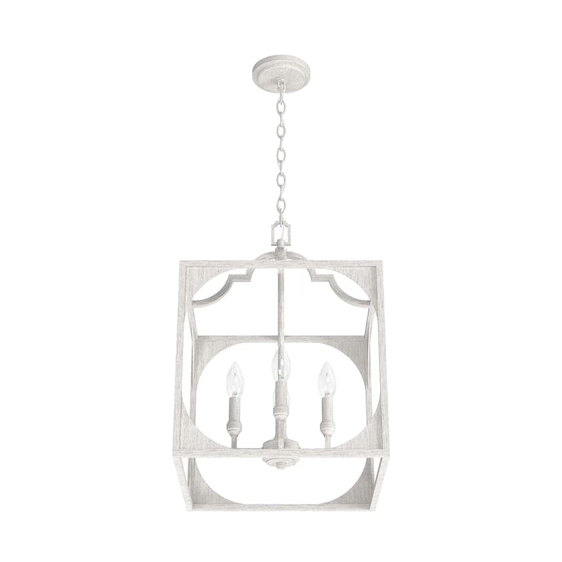 Hunter 15" Highland Hill 4-Light Pendant - Kitchen Island, Dining Room, Entry - Farmhouse, Rustic