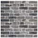 Dundee Deco Grey Black Faux Brick 3D Wall Panels, Styrofoam Facing ...