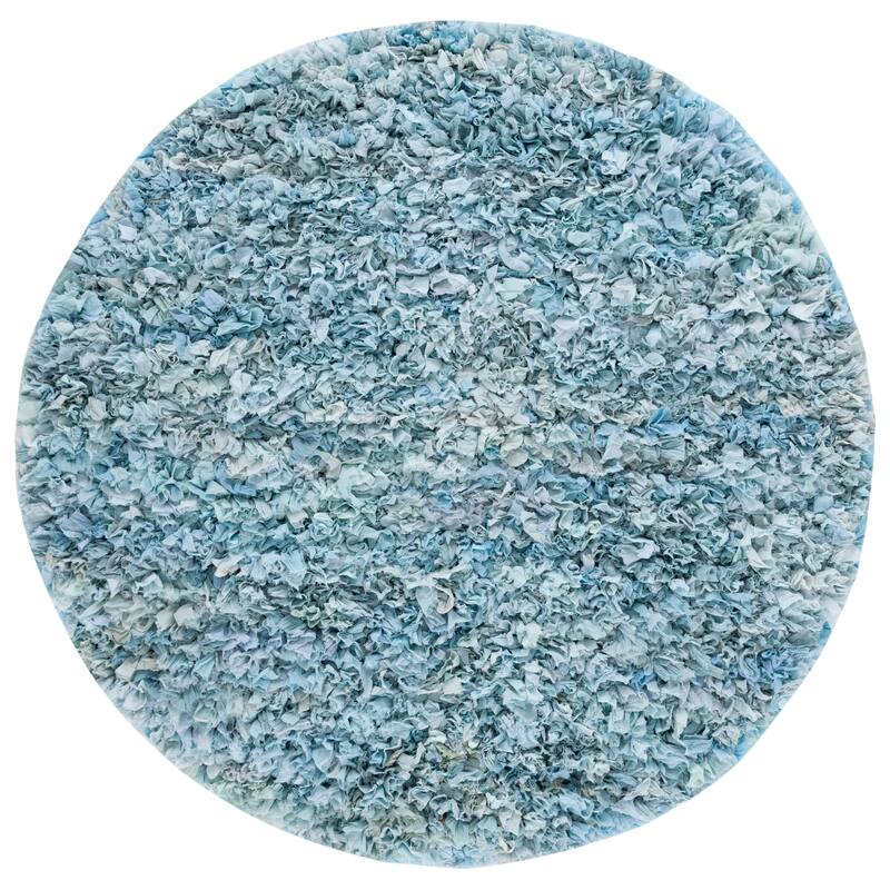 SAFAVIEH Handmade Rio Shag Chihoko 3.5-inch Extra Thick Decorative Rug