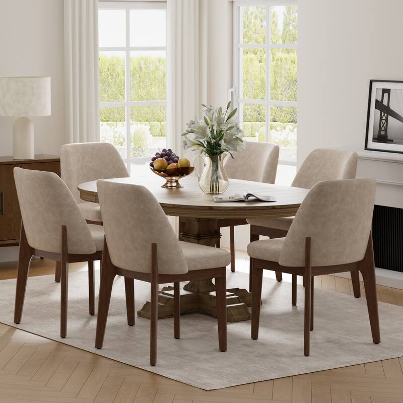 Set of 4 Solid Wood Dining Chair