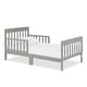 preview thumbnail 7 of 42, Dream On Me Finn Toddler Bed Cool Grey