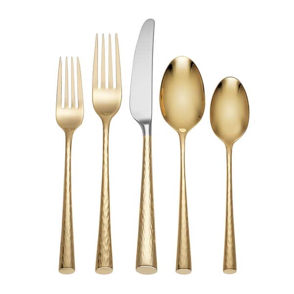 Lenox Imperial Caviar Gold 5-Piece Place Setting