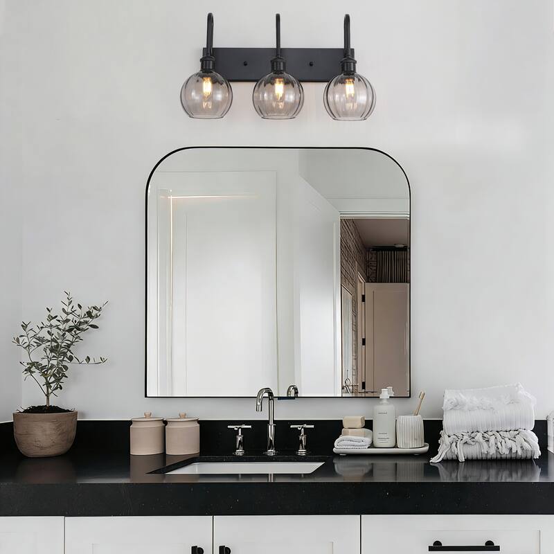 3-Light Dimmable Bathroom Vanity Light