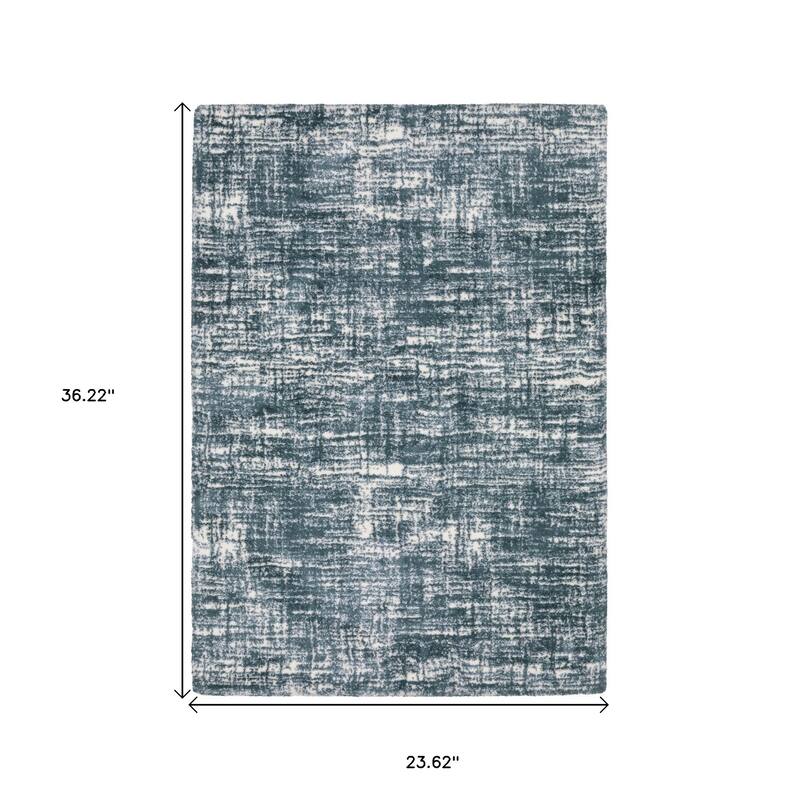 HomeRoots Geometric Industrial Runner Area Rug