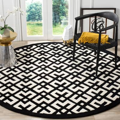 SAFAVIEH, Handmade Chatham Samar Moroccan Modern Wool Rug