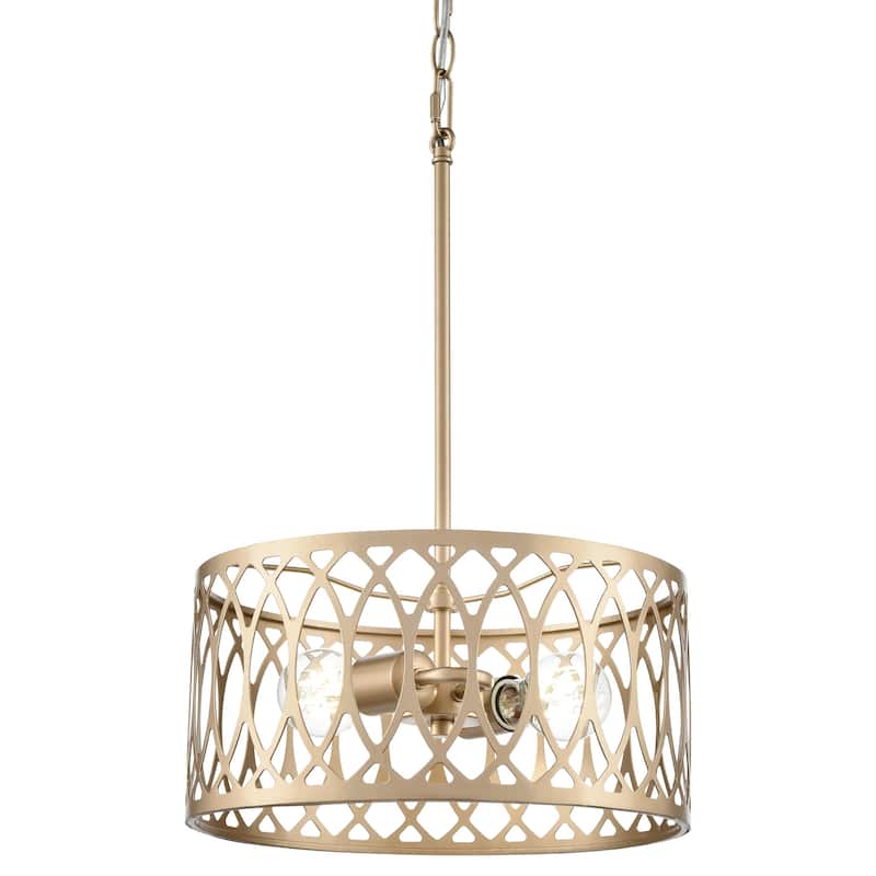 Millennium Lighting 42102 Arelyn 2 Light 13" Wide Pendant - Painted Modern Gold