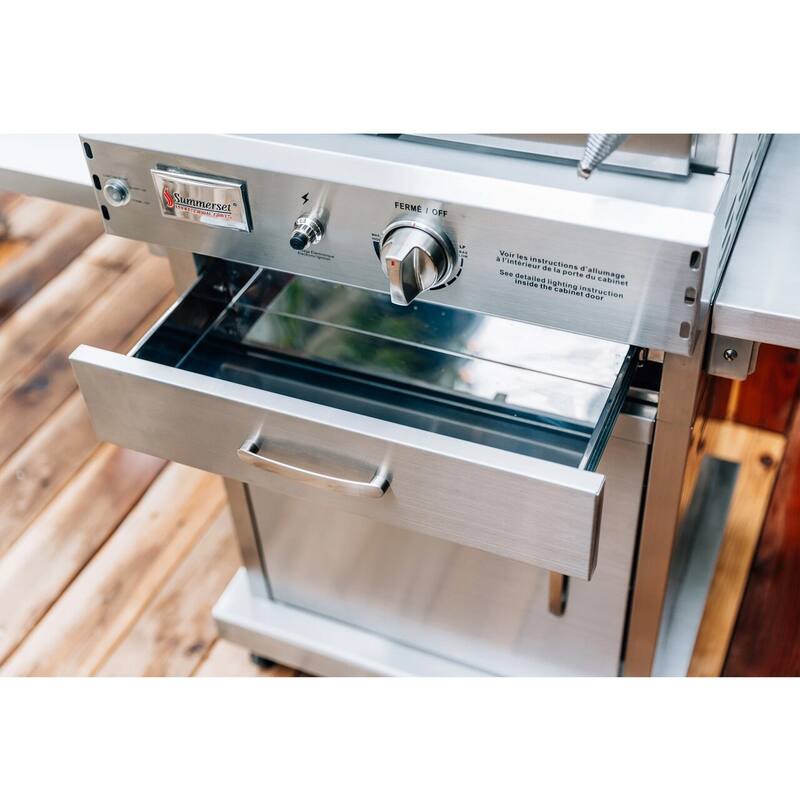 Summerset Built-In or Countertop Natural Gas Outdoor Pizza Oven