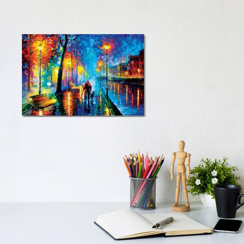 iCanvas "Melody Of The Night" by Leonid Afremov Canvas Print