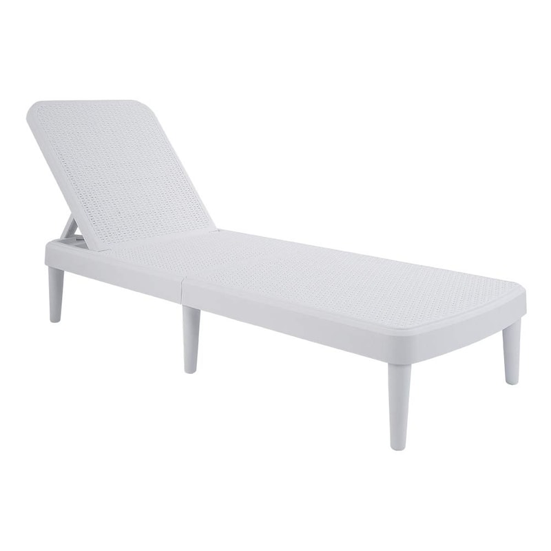 Mahina Resin Outdoor Chaise Lounge Chair by Havenside Home
