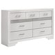 preview thumbnail 1 of 25, Miranda Contemporary Wood 7-drawer Dresser White