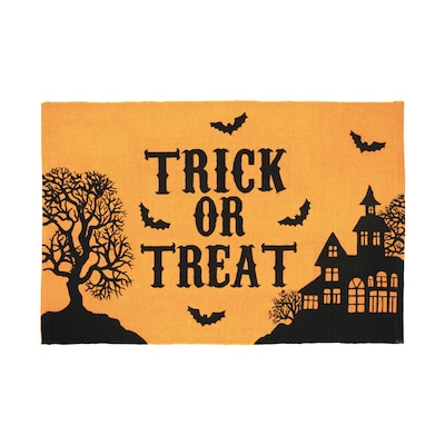 Trick Or Treat Dhurrie Mat