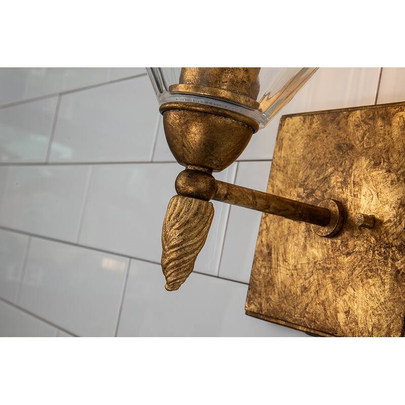 Felice 1 Light Wall Sconce in Gold