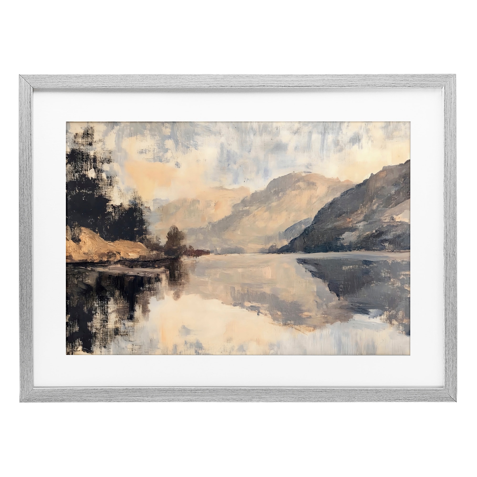 Brushed Mountain Reflection LSR Creative Studio