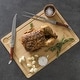 preview thumbnail 4 of 2, French Home Laguiole Pakkawood Carving Set with Wood Cutting Board - Brown