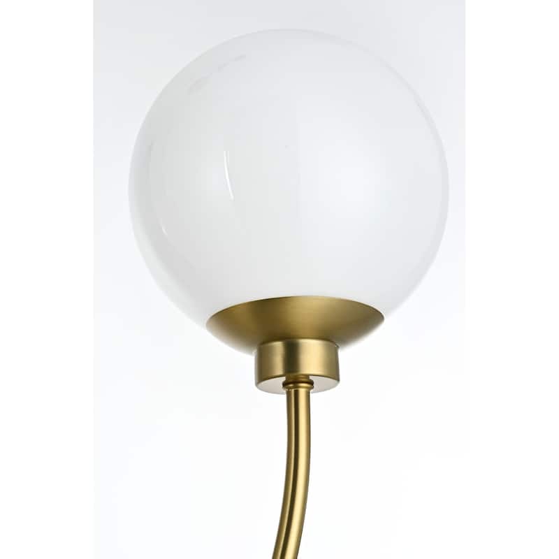 Elegant Lighting LD816D30 Nyomi 2 Light 30" Wide Chandelier