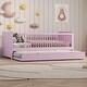 preview thumbnail 17 of 26, Twin Platform Bed with Trundle and Guardrail