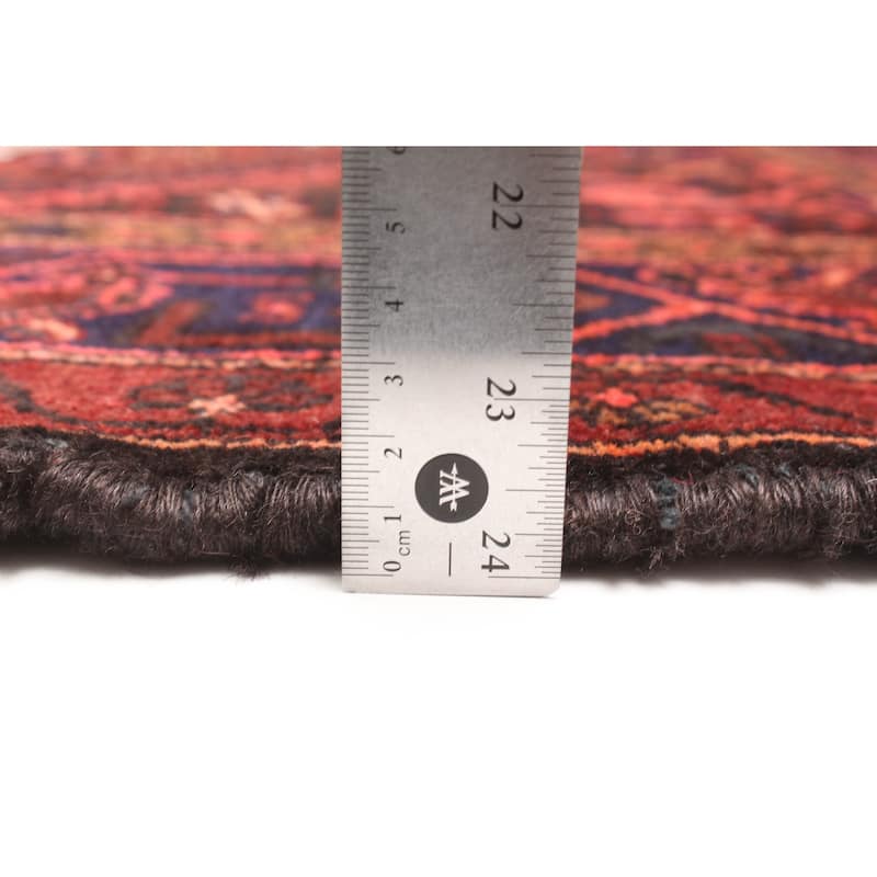 ECARPETGALLERY Hand-knotted Anadol Red Wool Rug - 4'3 x 6'9